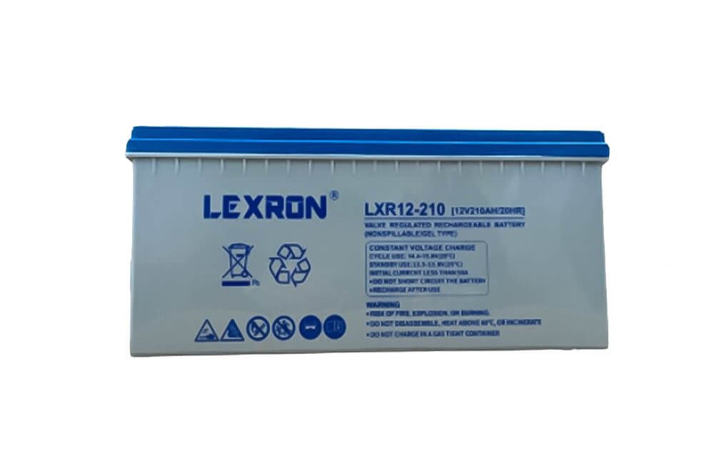 Lexron 210 Ah / 12 V Deepcycle Solar Jel Akü - LXR12-210