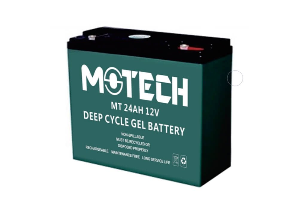 Motech 24 Ah / 12 V Solar Jel Akü
