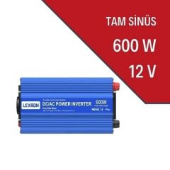 Lexron 600 Watt / 12 Volt Tam Sinüs İnverter
