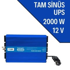 Lexron 2000 Watt / 12 Volt Tam Sinüs İnverter (UPS)