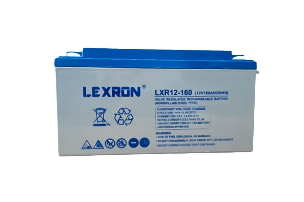 lexron 160ah 12volt deepcycle solar jel aku LXR12 160