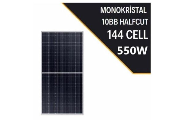 lexron 550w watt 10bb half cut monokristal gunes paneli 2